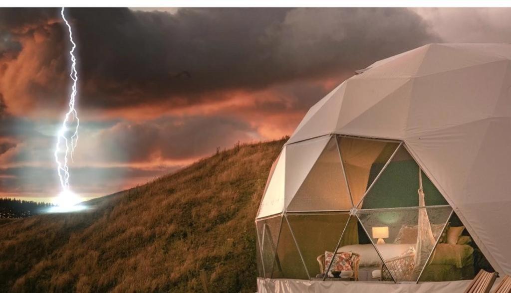 Villa Caravans Park & Glamping Tents In The Vineyard Turda Exterior foto